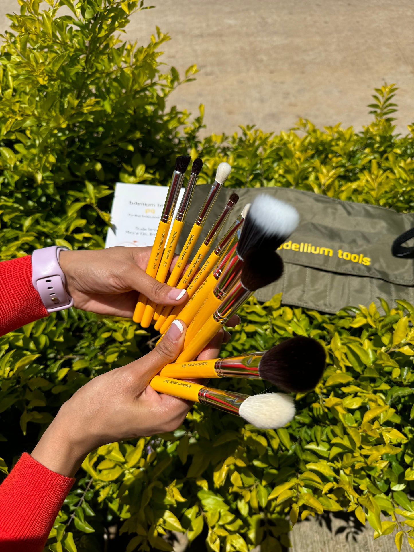 Studio Series Mineral 10pc. Brush Set- bdellium tools