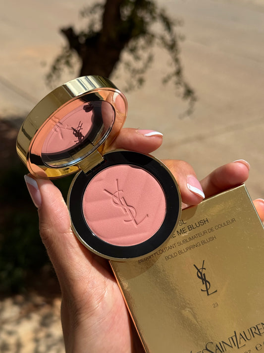 Yves Saint Laurent Make Me Blush 24H Buildable Powder Blush tono-  23 Hot Mauve YSL