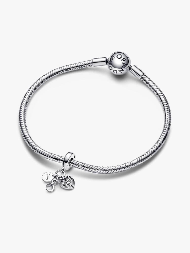 Charm Colgante Triple Infinito y Familia