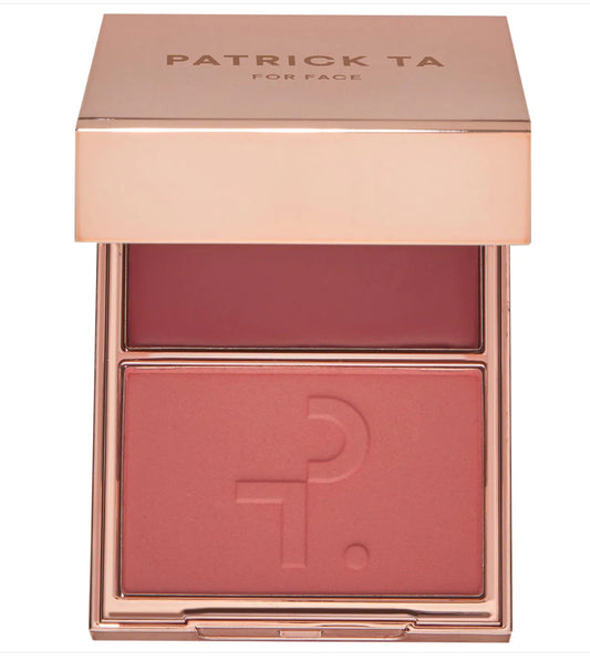 PREVENTA-Double Take Crème & Powder Blush Patrick Ta SHE’S FLUSHED