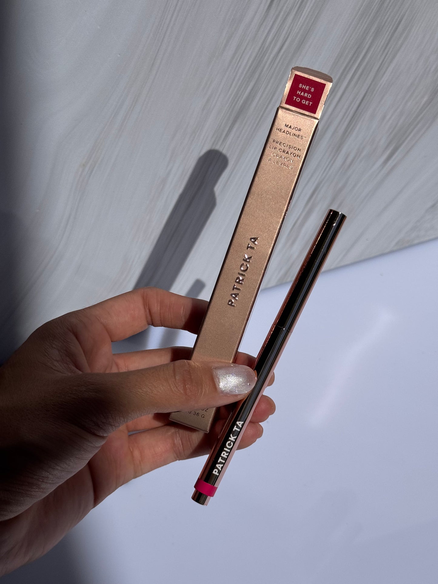 PATRICK TA Major Headlines Precision Lip Crayon- She’s Hard To Get