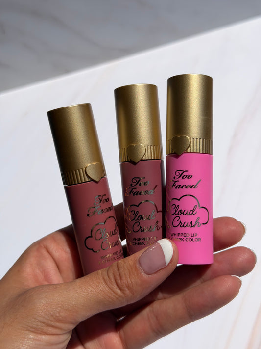 Too Faced 
Cloud Crush Whipped Lip & Cheek Blush