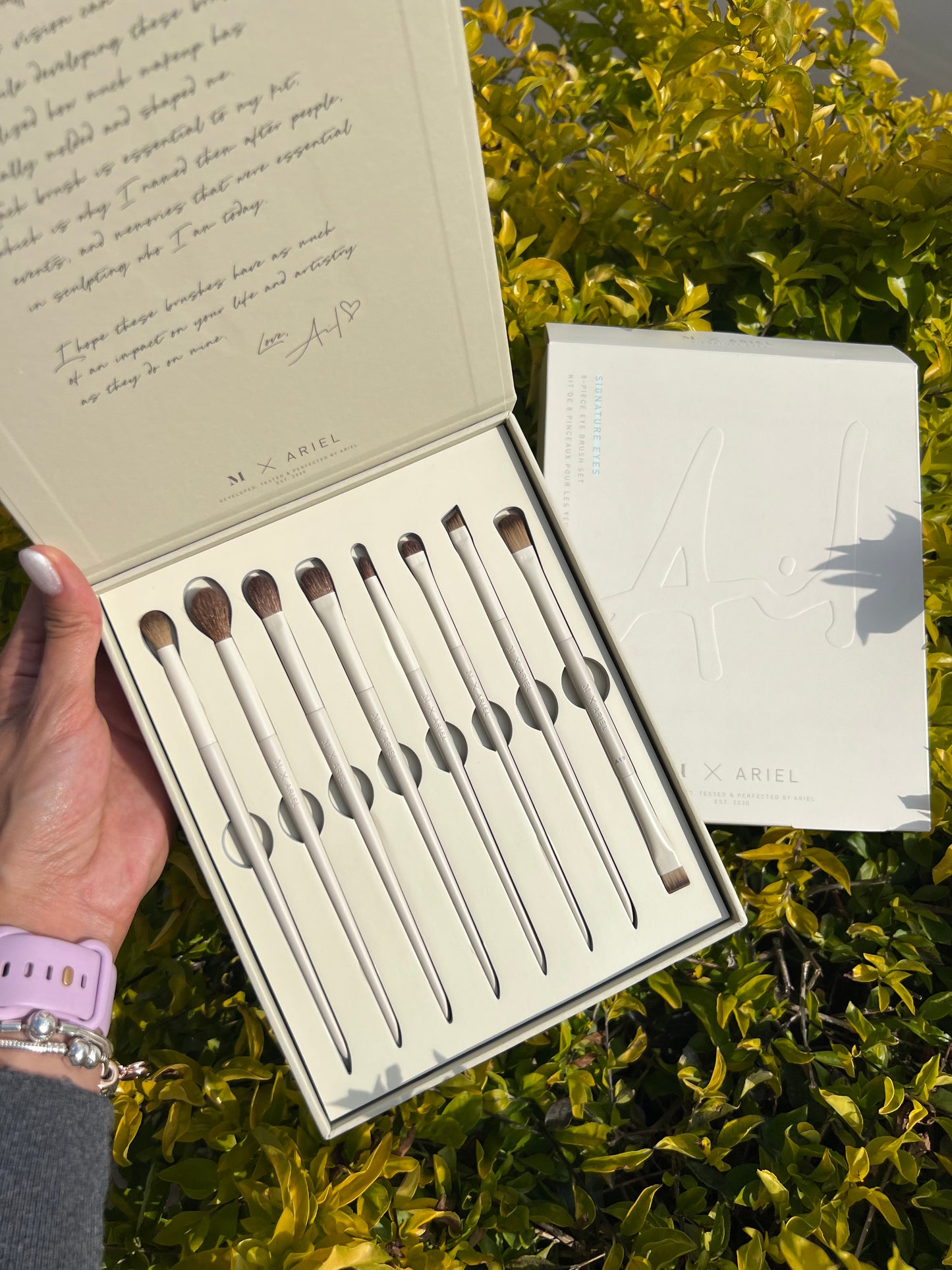 Signature Eyes 8-Piece Eye Brush Set Morphe x Ariel