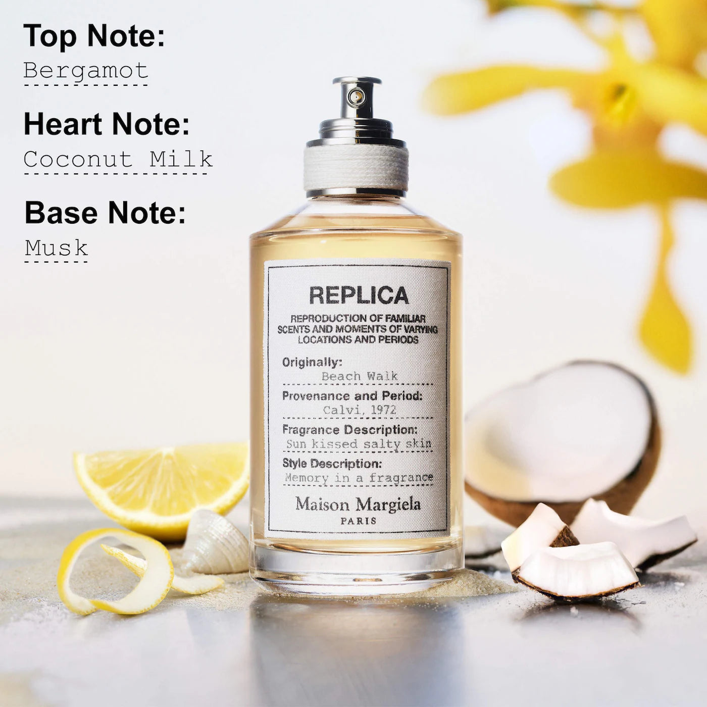 Maison Margiela-'REPLICA' Beach Walk Eau de Toilette with Coconut Milk & Musk