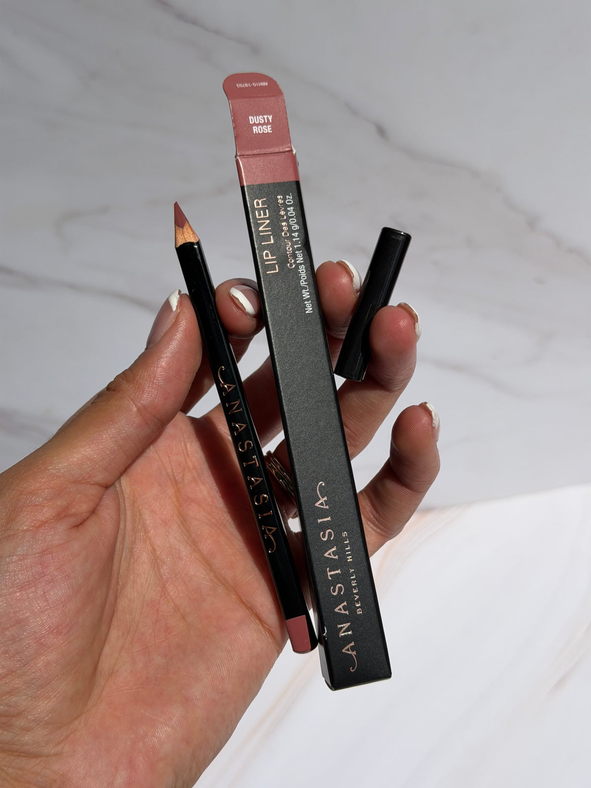 Anastasia Beverly Hills- MINI Velvety-Matte Precision Shaping Lip Liner Tono- Dusty Rose