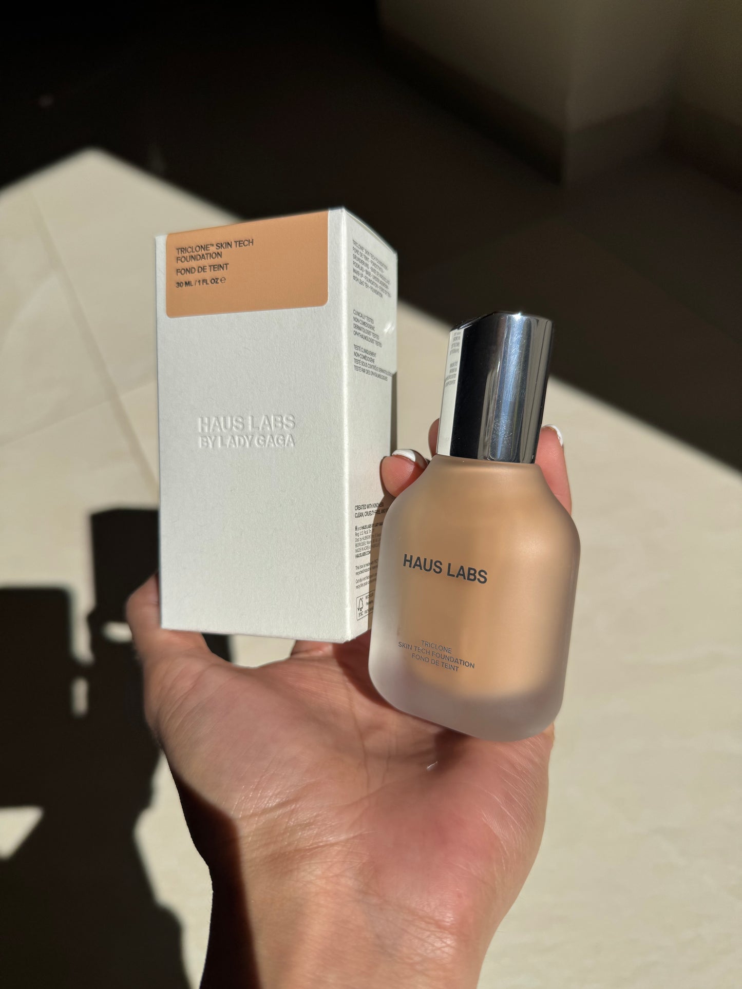 HAUS LABS BY LADY GAGA Triclone Skin Tech Medium Coverage Foundation with Fermented Arnica