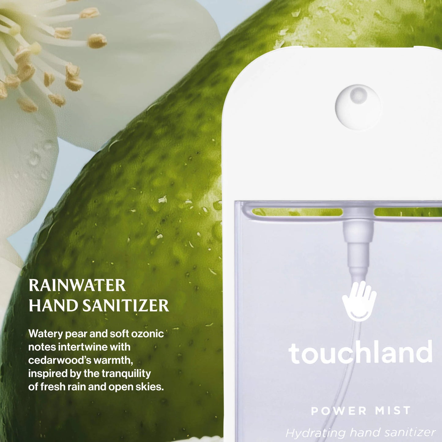 Touchland Power Mist Hydrating Hand Sanitizer- RAINWATER