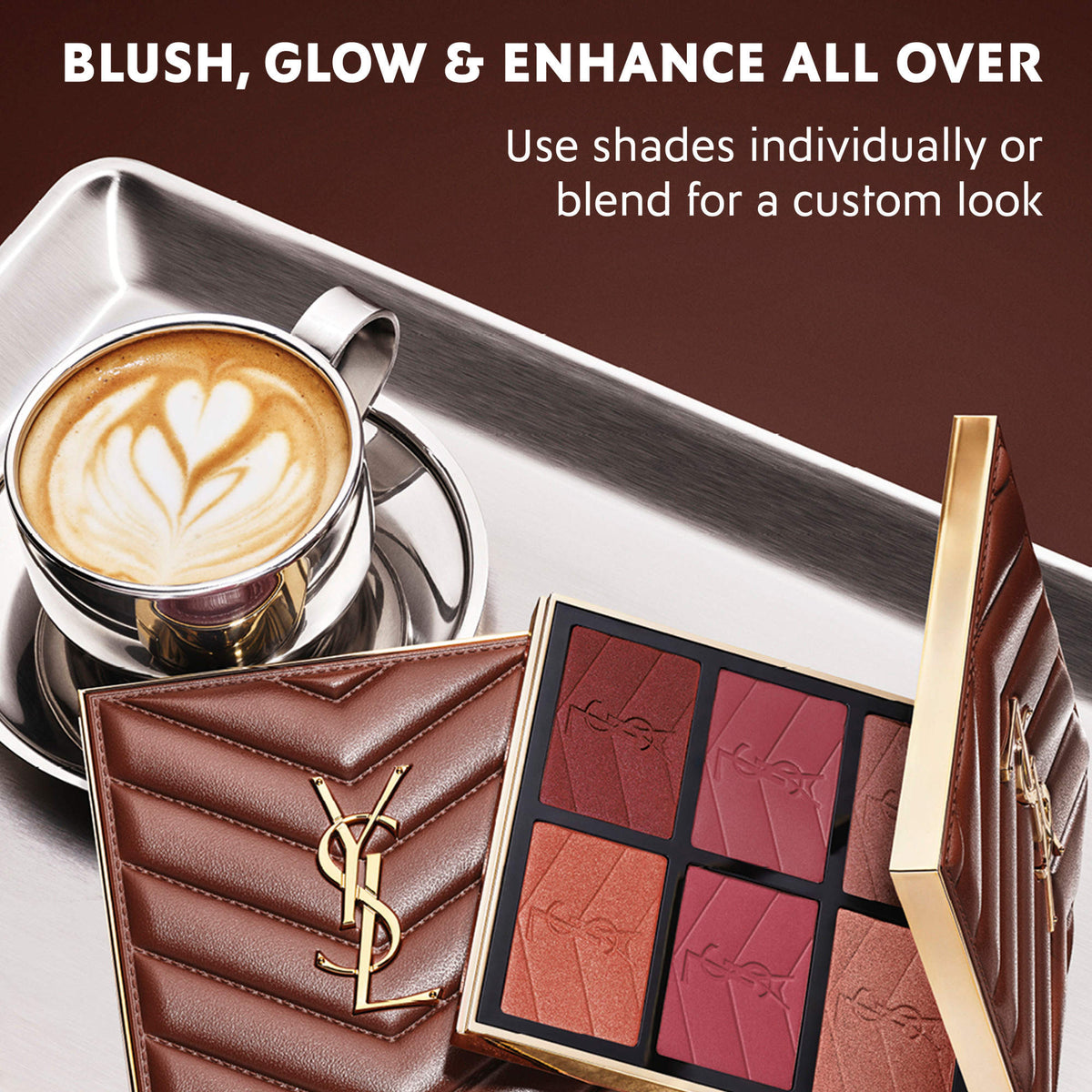 PREVENTA- YSL Brewed Reflections Couture Face Palette- 2 Medium to Deep