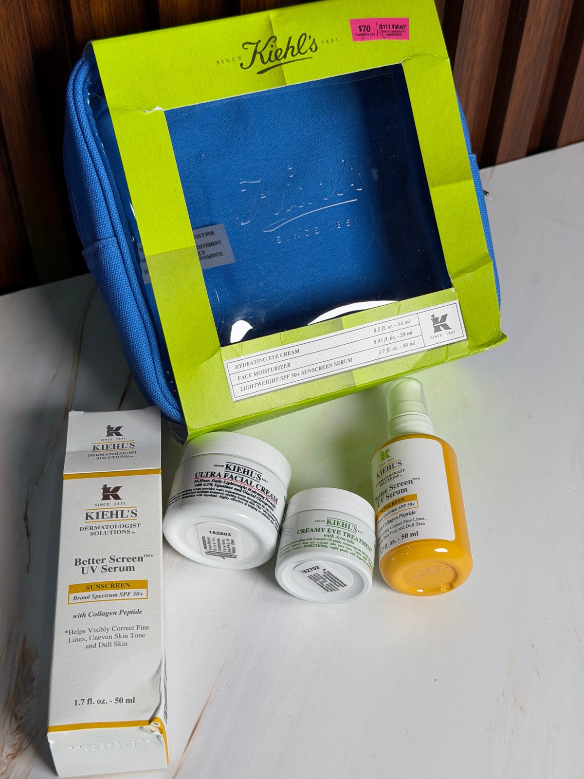 Kiehl’s Since 1851 Best Sellers Hydrate & Help Protect Skincare Set