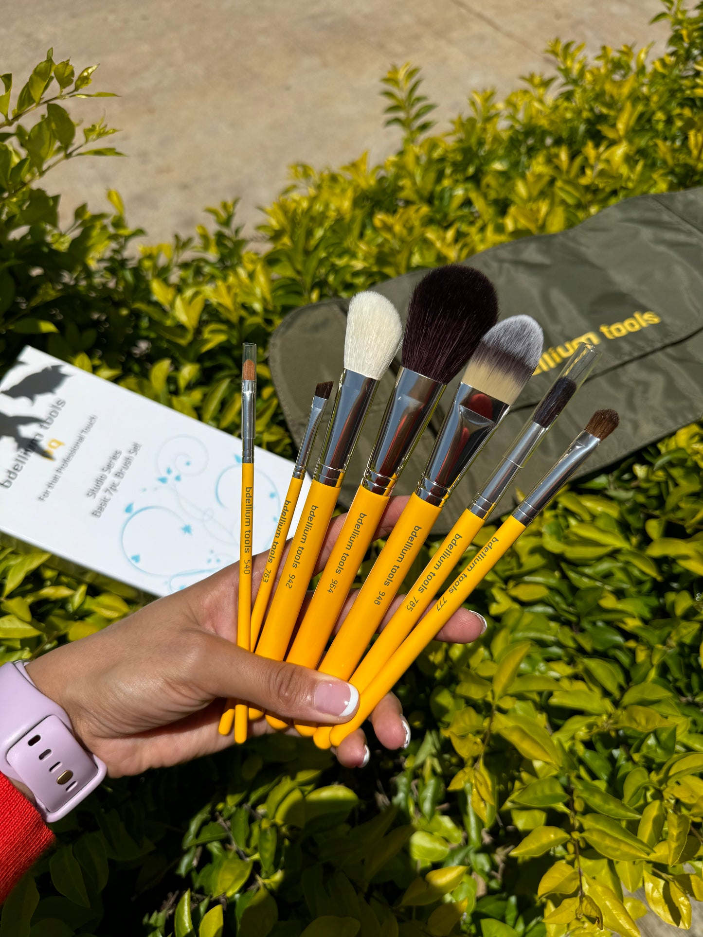 Studio Series Basic 7pc. Brush Set- bdellium tools