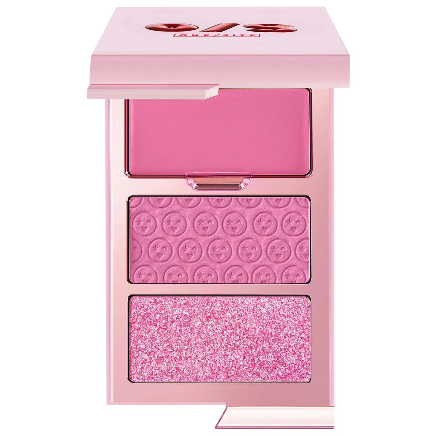 ONE/SIZE by Patrick Starrr Cheek Clapper 3D Blush Trio Palette- ATTENTION SEEKER