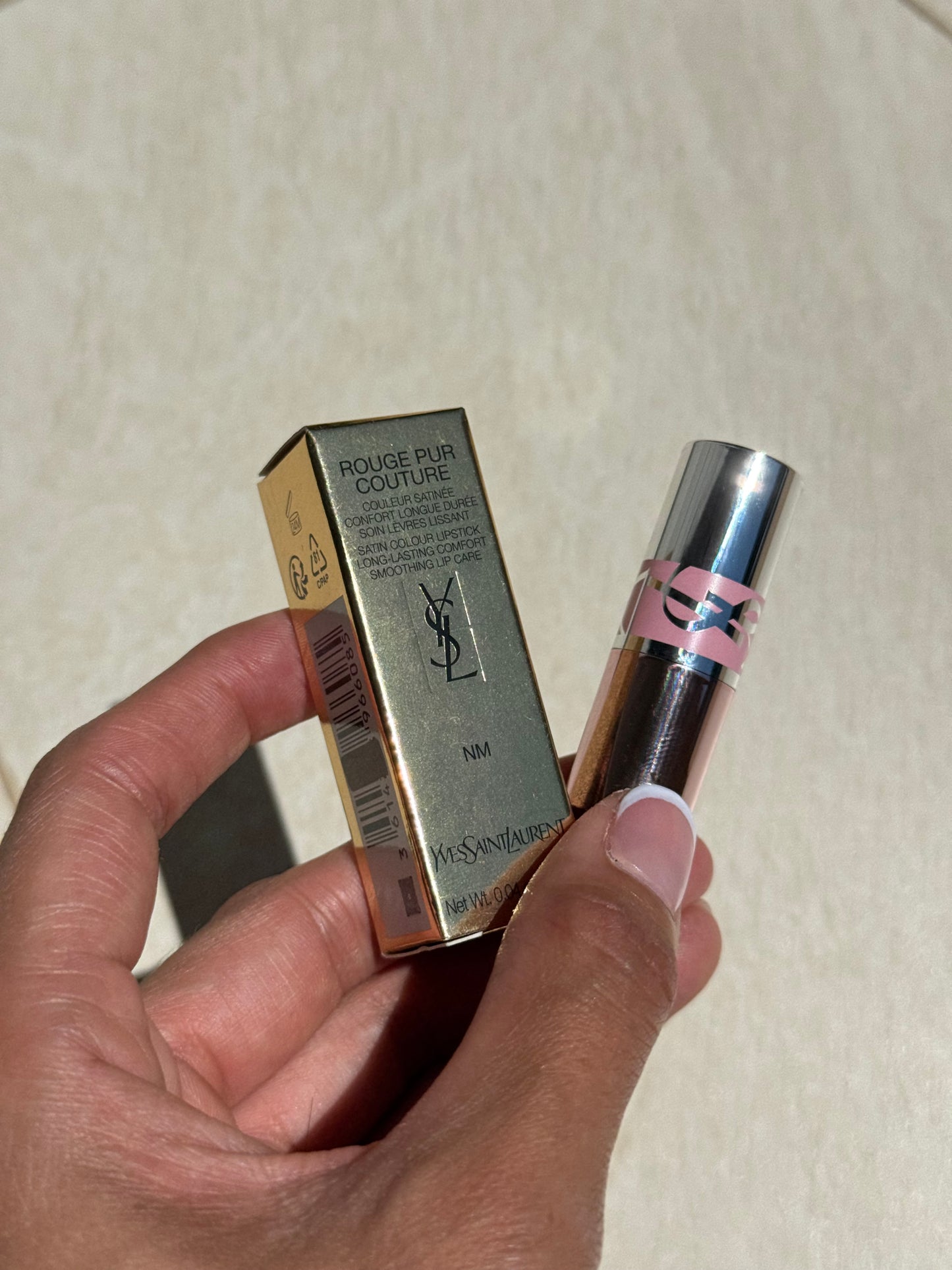 Yves Saint Laurent YSL Candy Glow Tinted Butter Balm Tono 1B Pink Sunrise