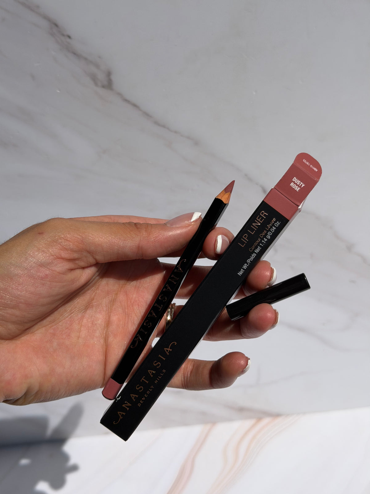 Anastasia Beverly Hills- MINI Velvety-Matte Precision Shaping Lip Liner Tono- Dusty Rose