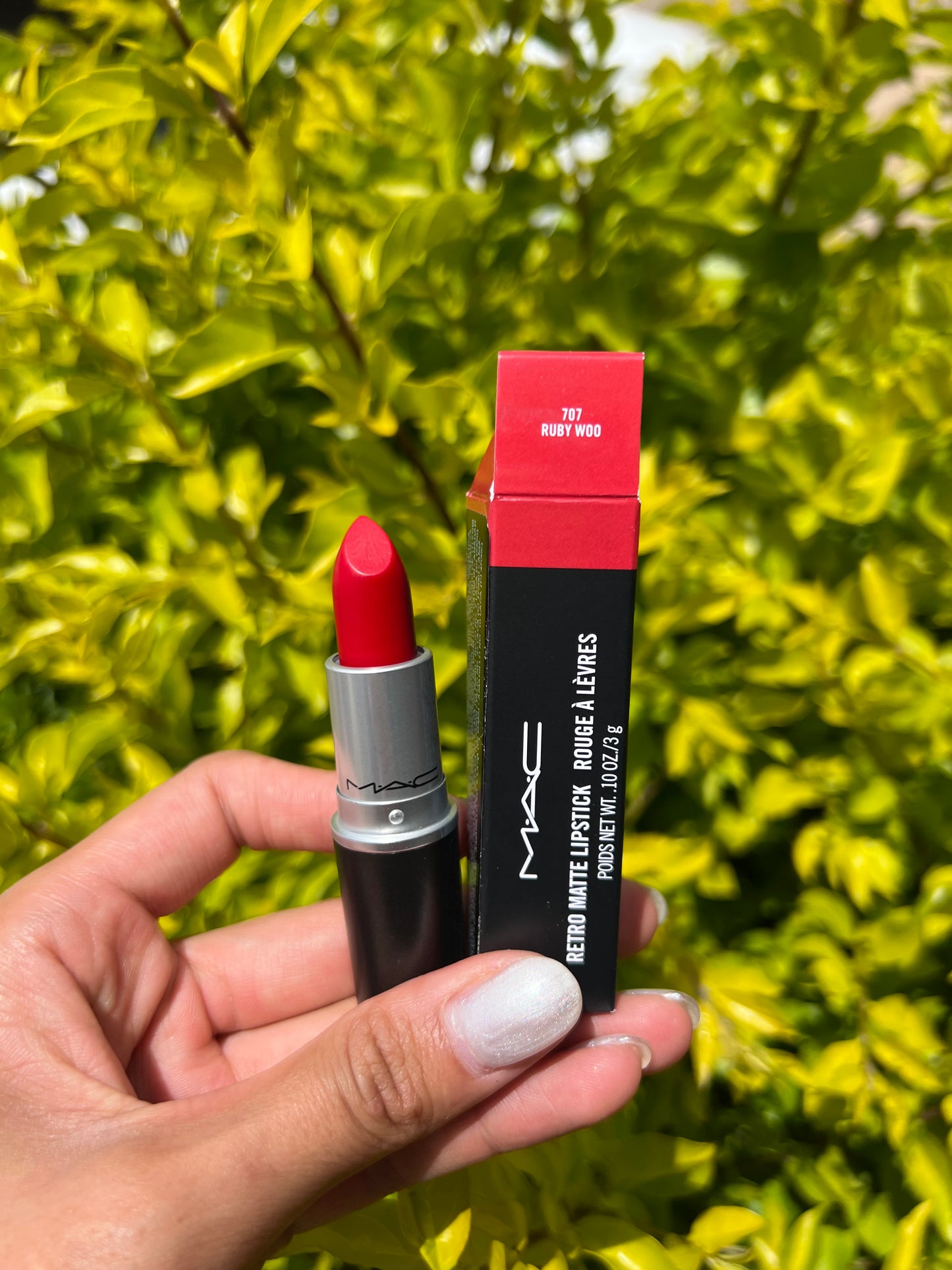 Retro Matte Lipstick Rouge a Levres MAC RUBY WOOD 707