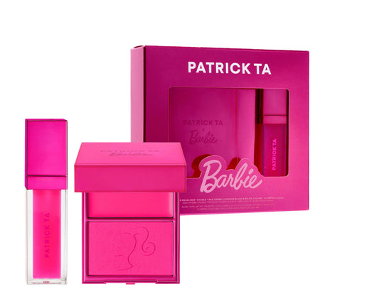 Patrick Ta x Barbie™ Blush Duo and Lip Plumper Set