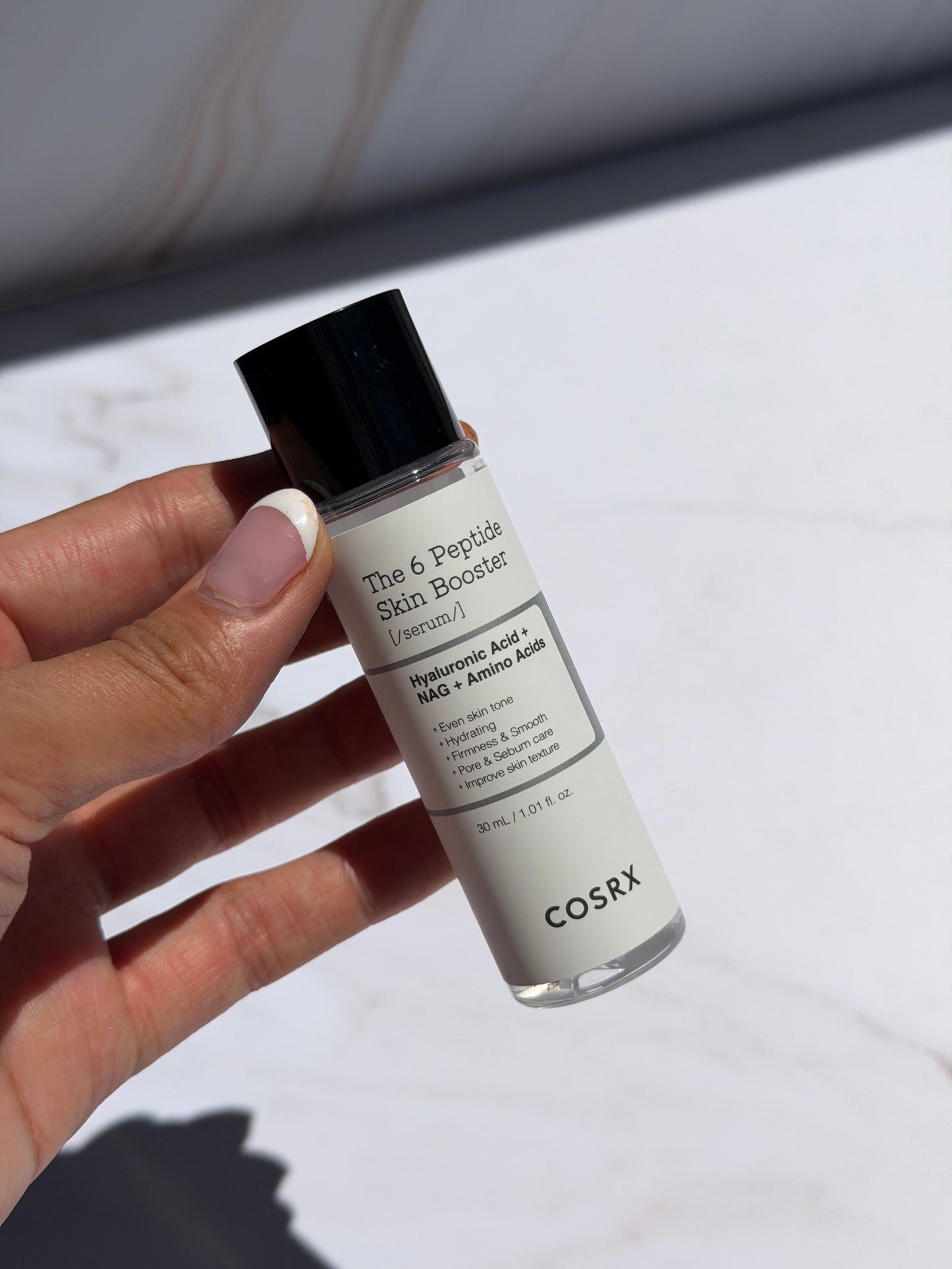 COSRX-The 6 Peptide Skin Booster Serum with Niacinamide & Hyaluronic Acid