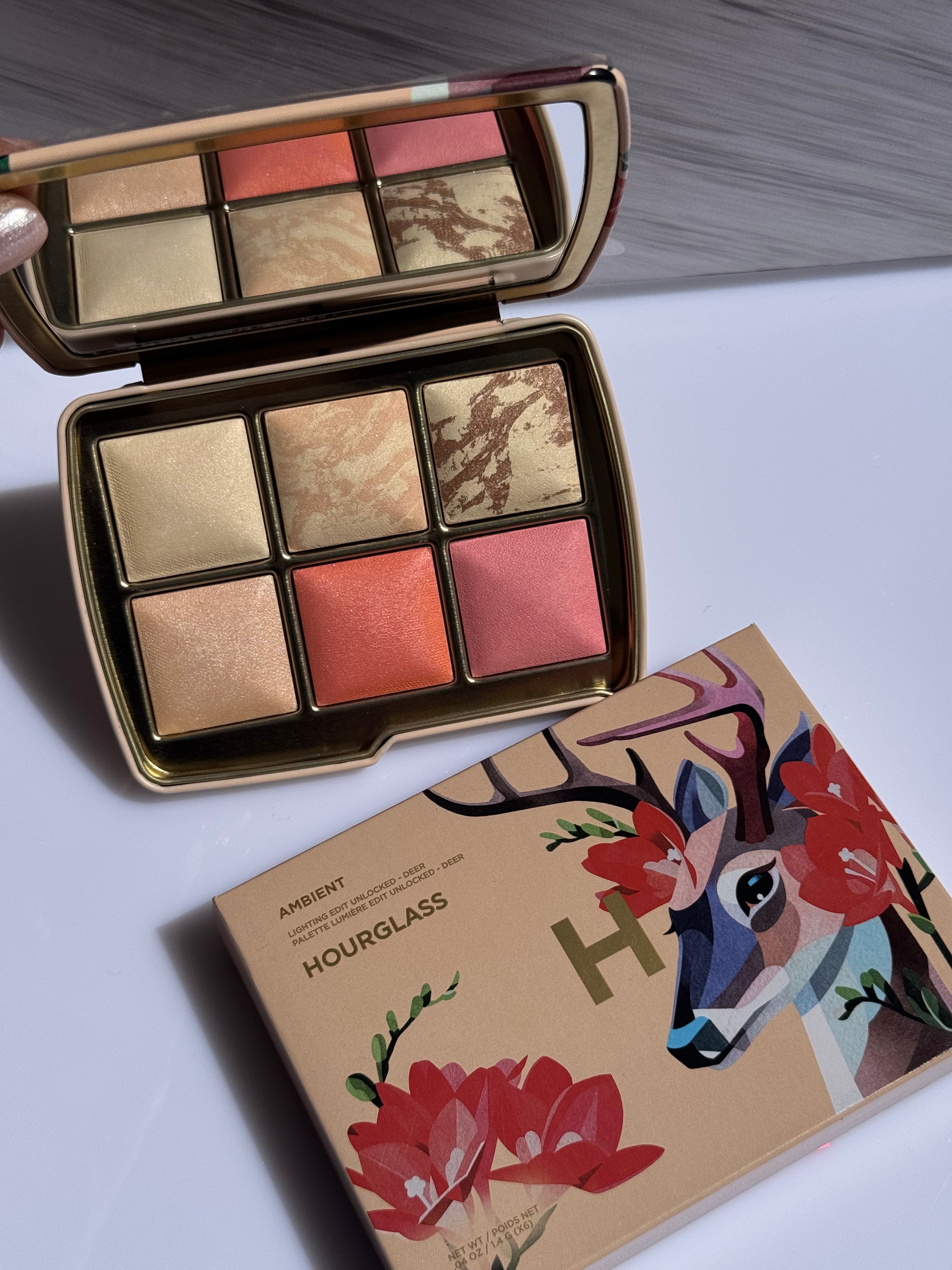 Hourglass Ambient Lighting Edit Unlocked DEER Palette – NF Cosmetics