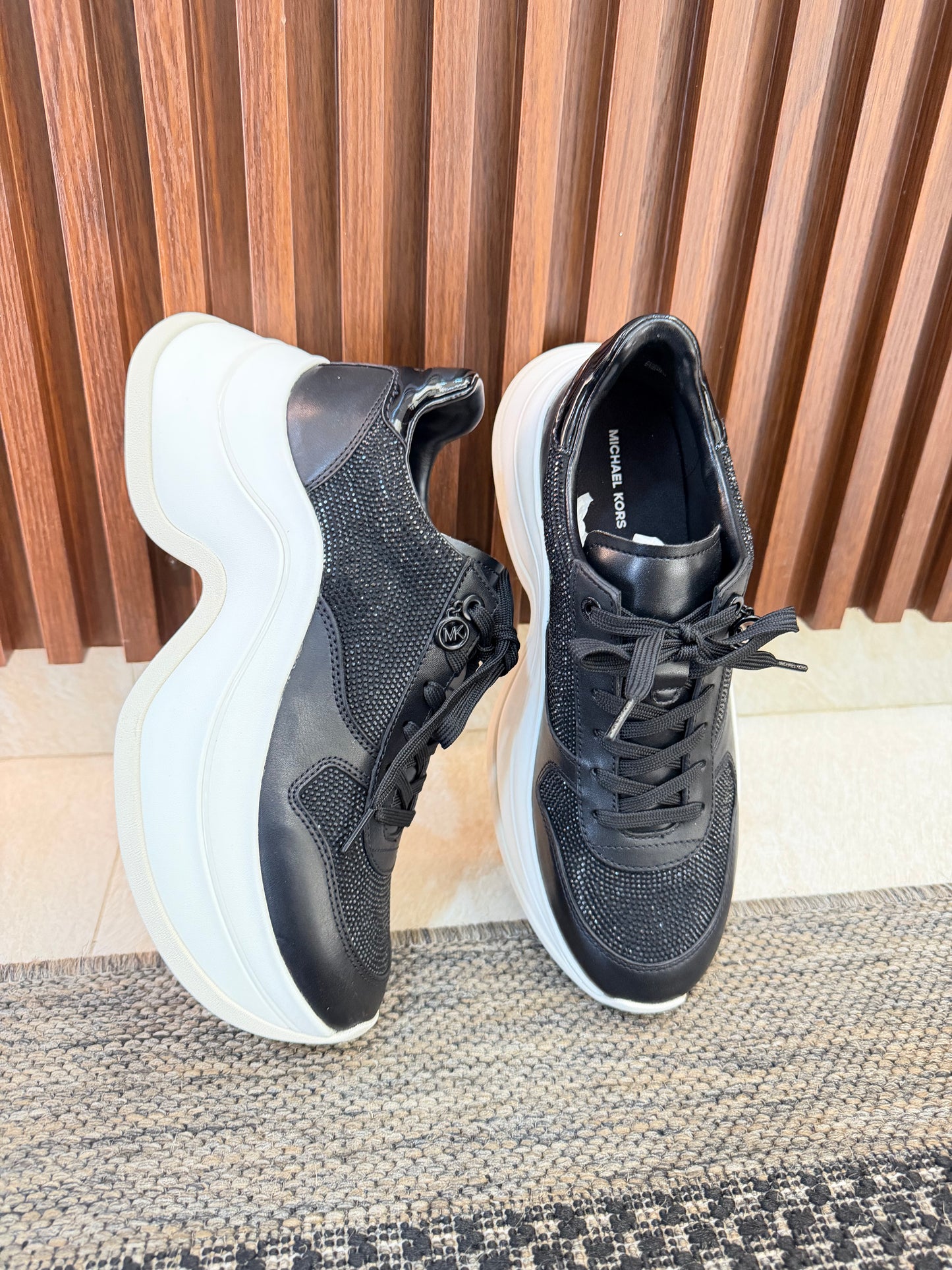 Tenis Michael Kors negros talla 27mx (sin caja)