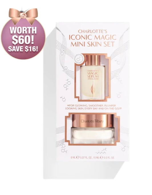 CHARLOTTE'S ICONIC MAGIC MINI SKIN SET- LIMITED EDITION SKINCARE SET