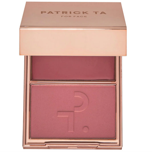 Major Headlines Double-Take Crème & Powder Blush Duo - She Goes to the gym- Patrick Ta