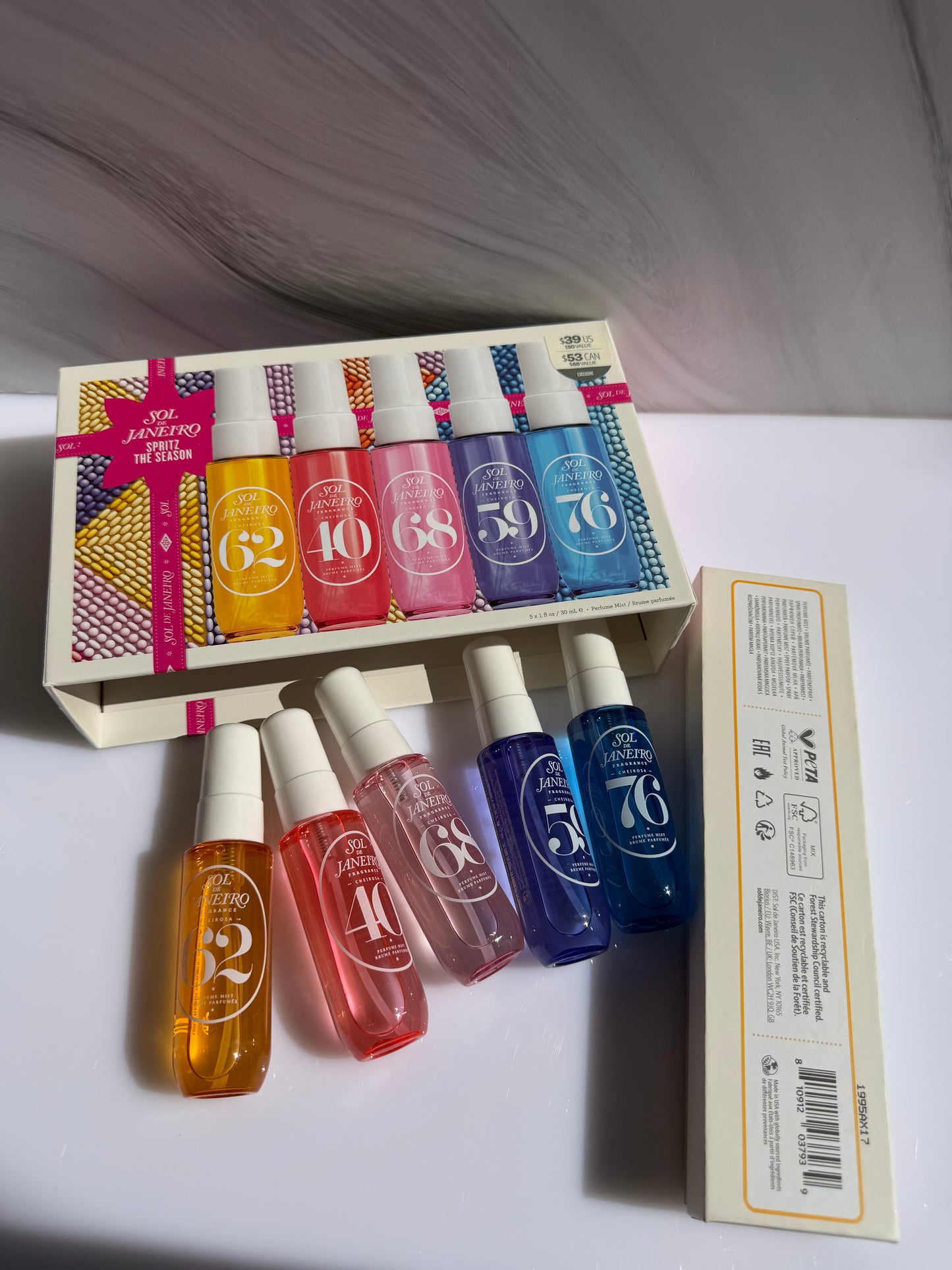 Sol de Janeiro Spritz the Season Cheirosa Perfume Mist Gift Set