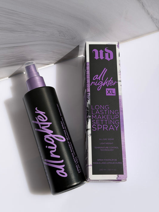 All Nighter Waterproof Makeup Setting Spray Urban Decay JUMBO- 240ml Fijador