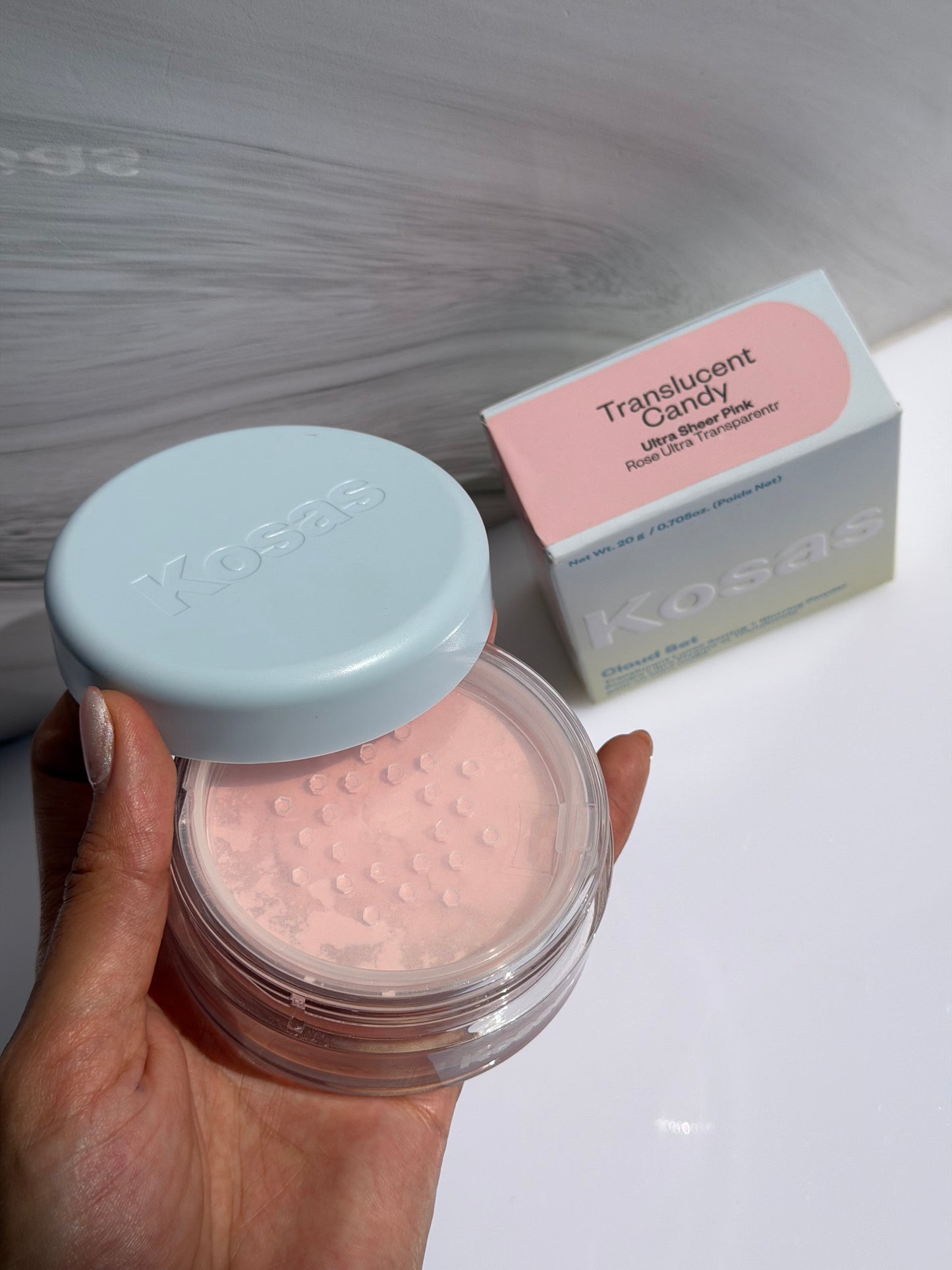 Kosas Cloud Set Loose Translucent Talc-Free Setting + Blurring Powder- CANDY