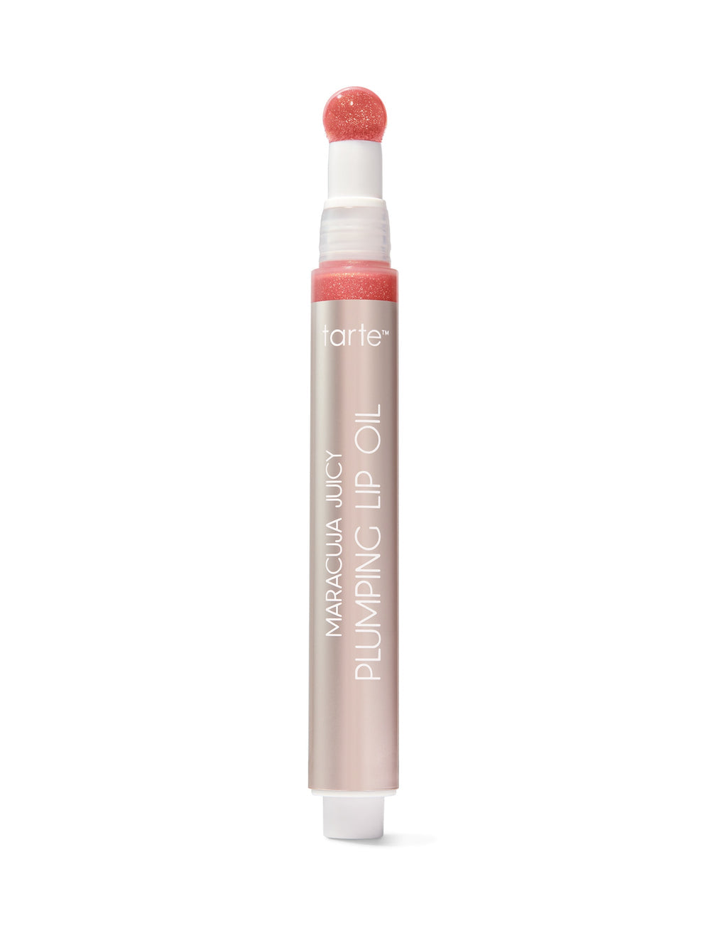 Maracuja juicy plumping lip oil- Tarte tono Shimmering Pink Grapefruit