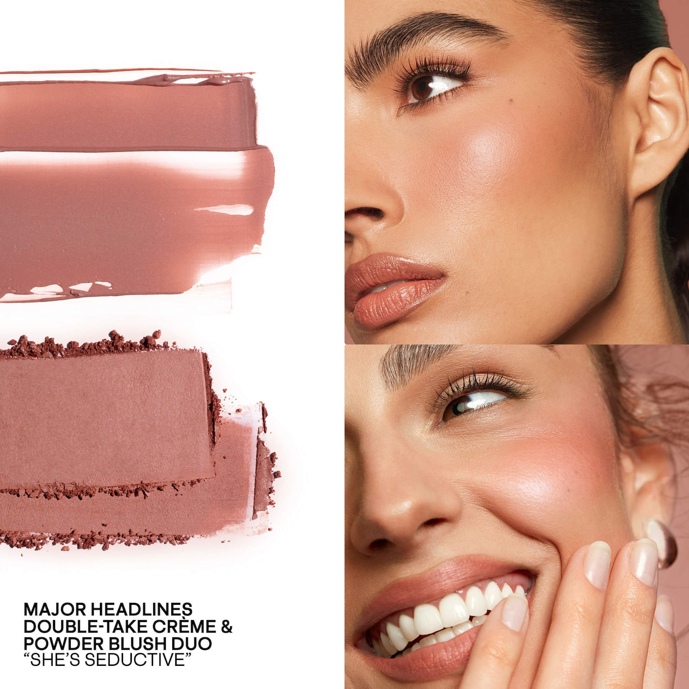 PATRICK TA-Mini Must-Have Major Headlines Double-Take Crème & Powder Blush Duo Set