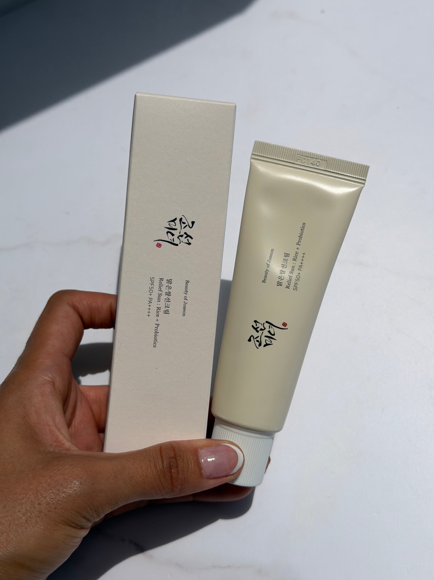 Beauty of Joseon- Relief Sun: Rice + Probiotics SPF50+ - Protector solar arroz y probióticos