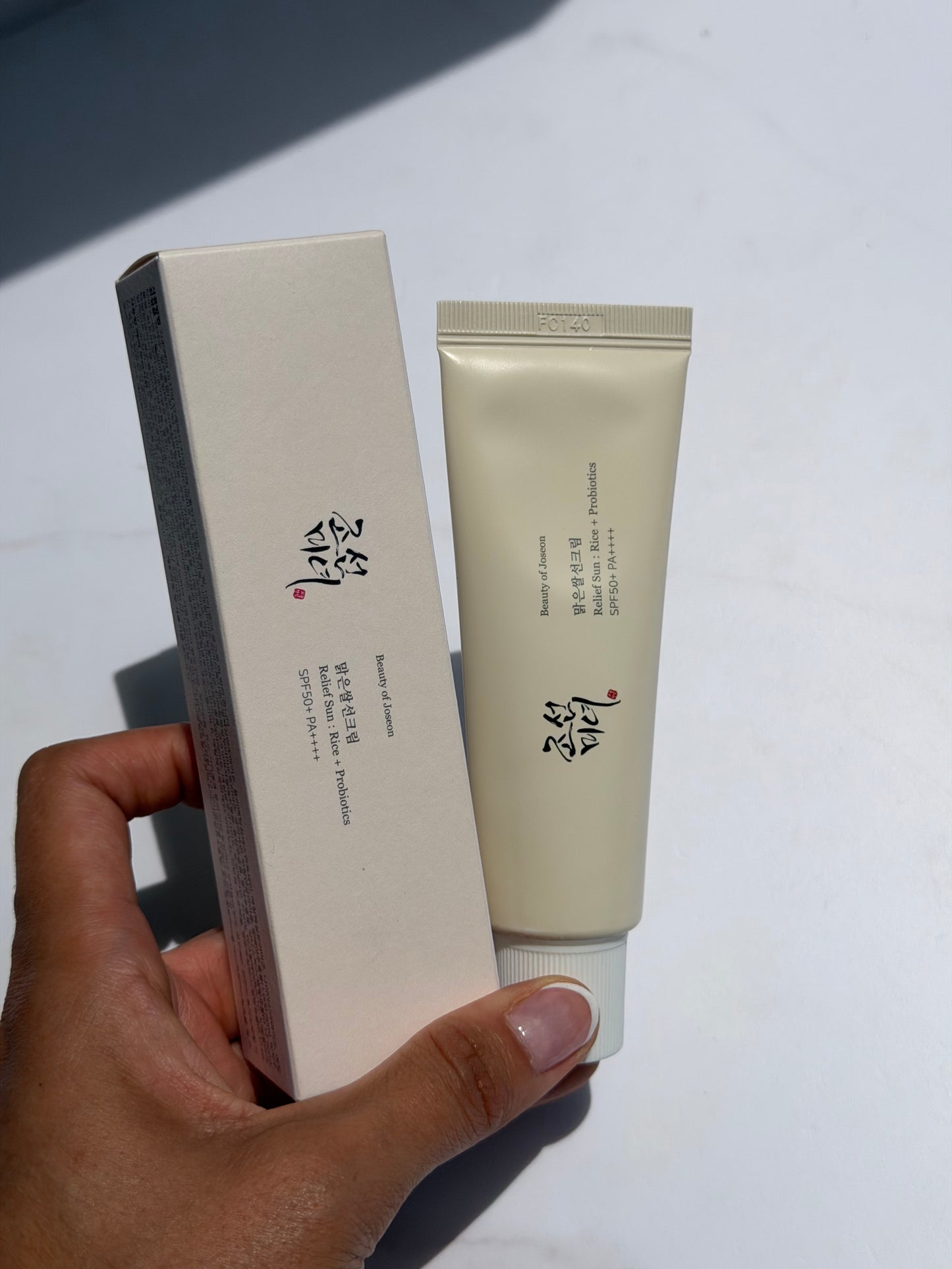 Beauty of Joseon- Relief Sun: Rice + Probiotics SPF50+ - Protector solar arroz y probióticos