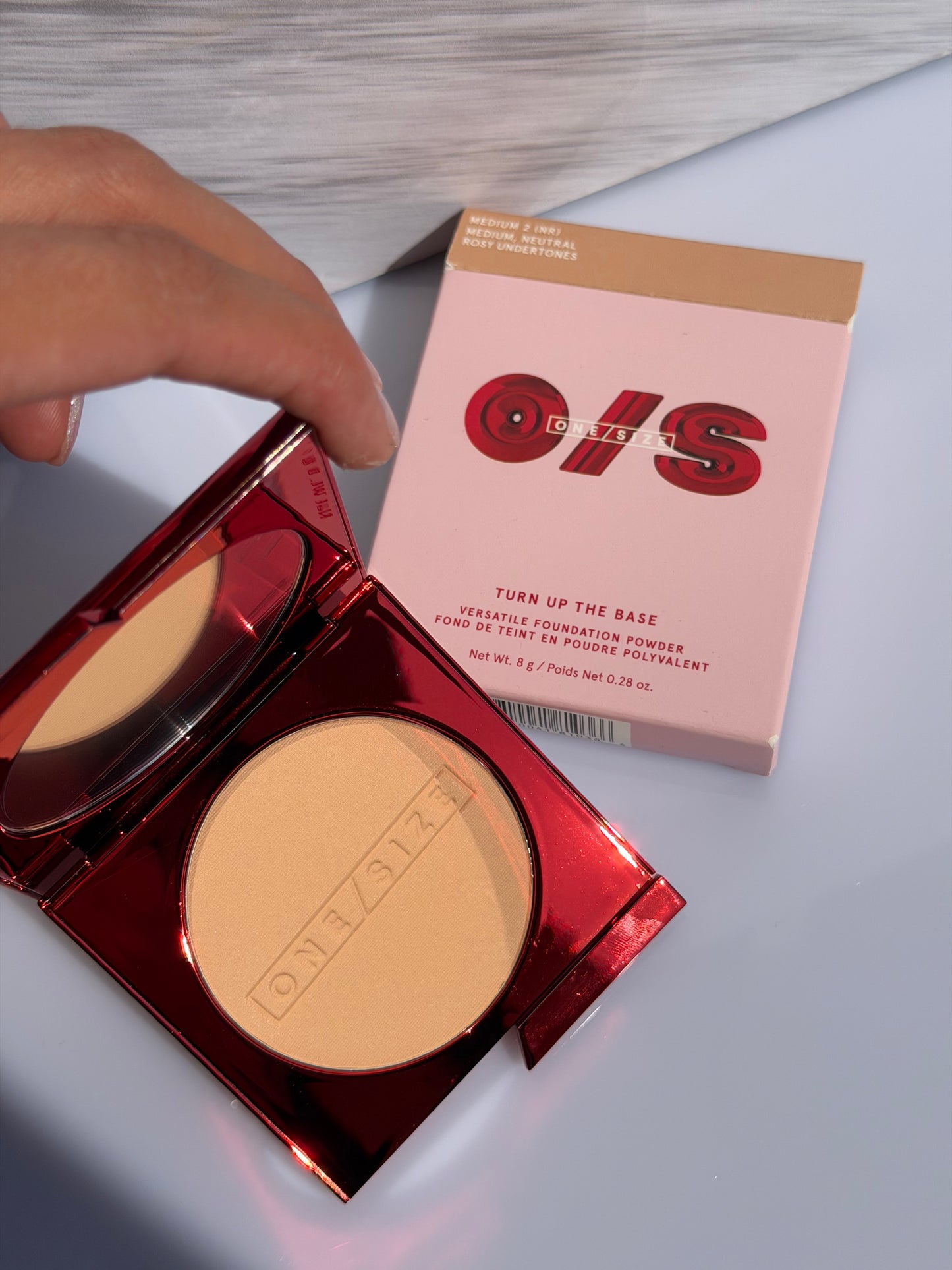 ONE/SIZE by Patrick Starrr Turn Up The Base Versatile Powder Foundation Tono- MÉDIUM 2 NR