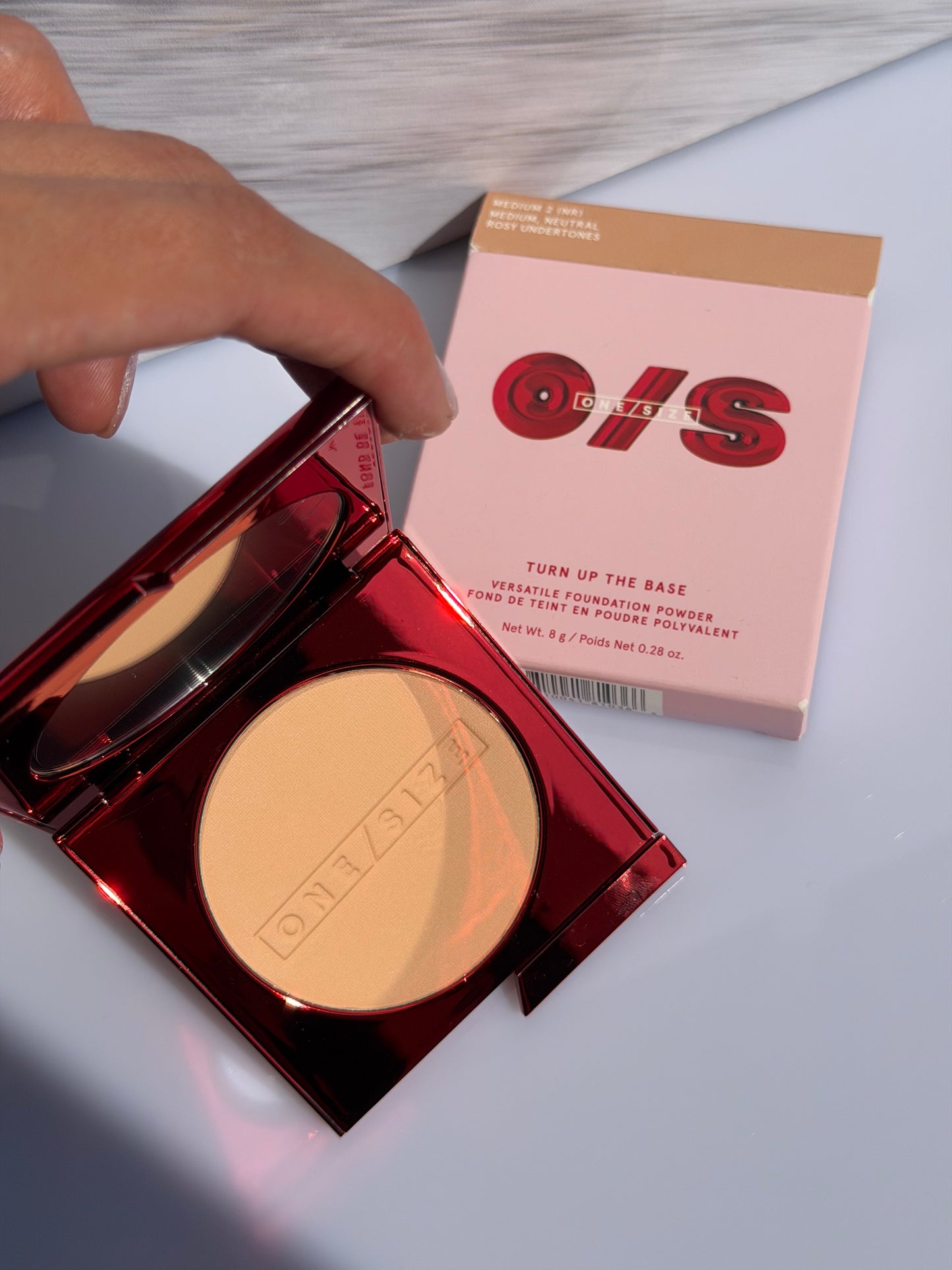 ONE/SIZE by Patrick Starrr Turn Up The Base Versatile Powder Foundation Tono- MÉDIUM 2 NR