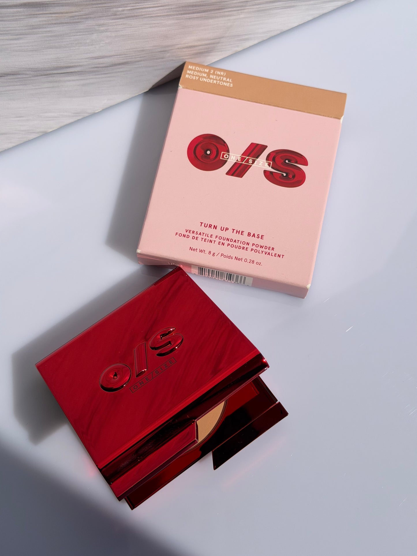 ONE/SIZE by Patrick Starrr Turn Up The Base Versatile Powder Foundation Tono- MÉDIUM 2 NR