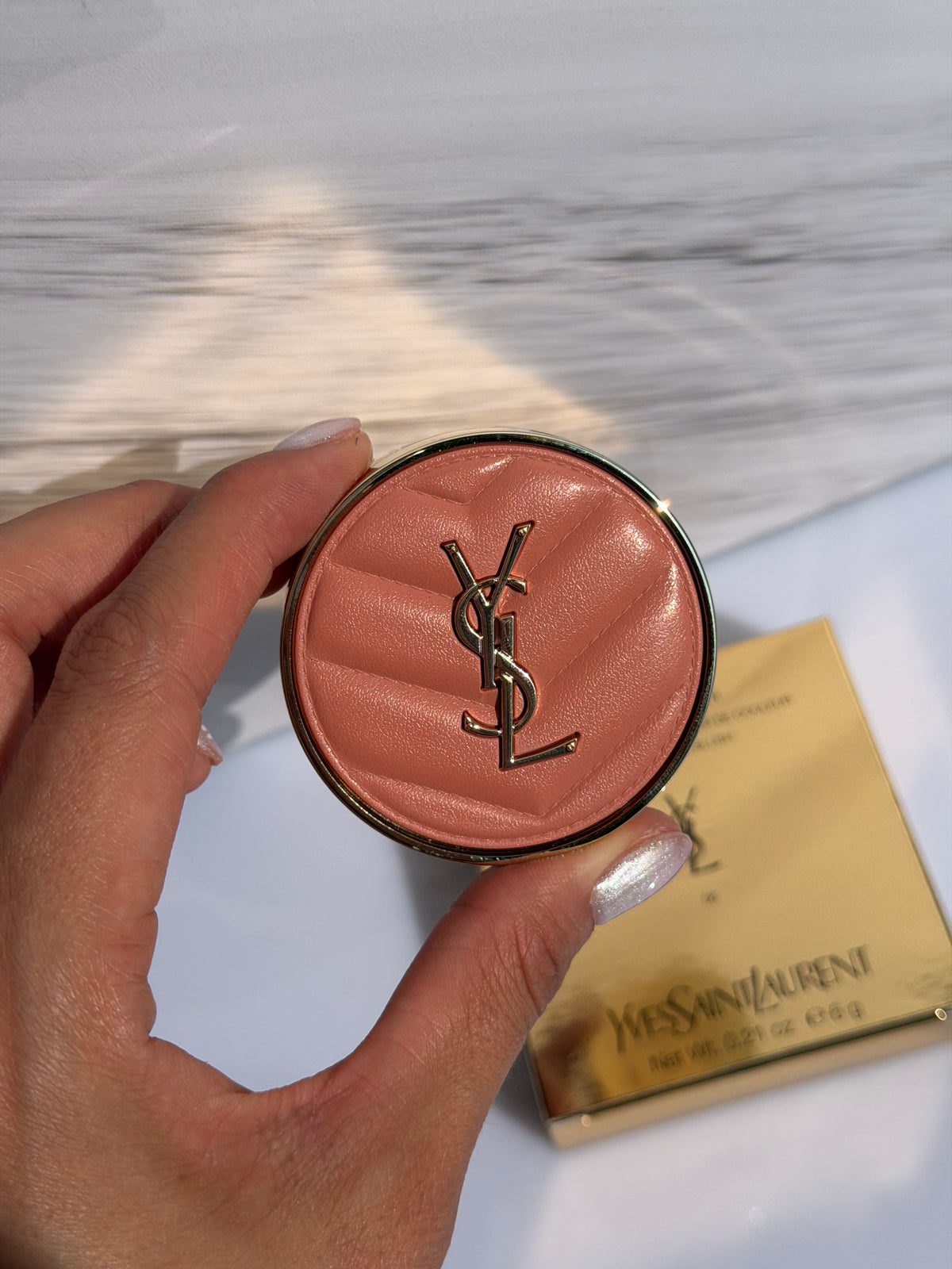Make me Blush 24H Biuldable Blurring Powder Blush YSL- 06 ROSE HAZE