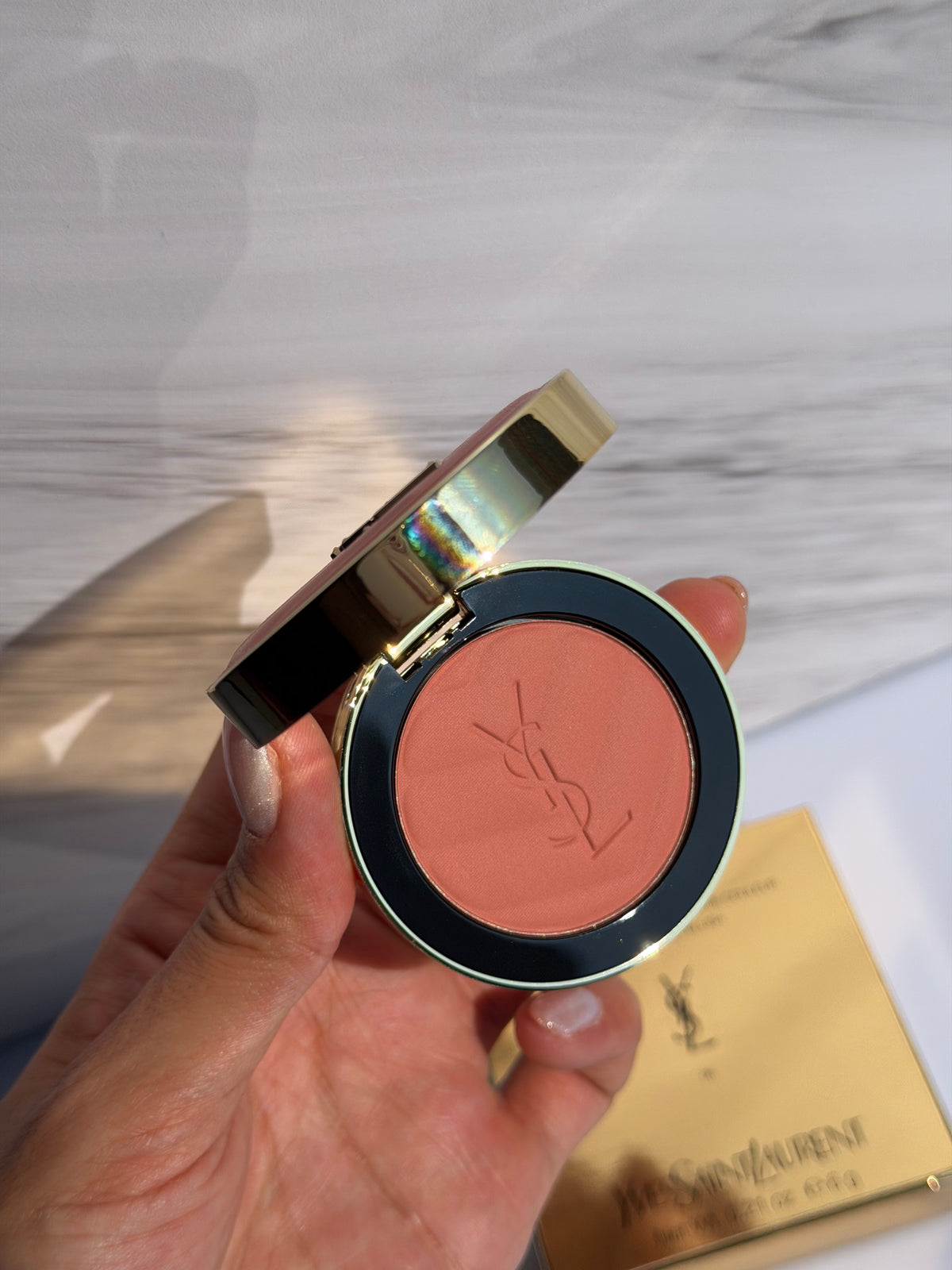 Make me Blush 24H Biuldable Blurring Powder Blush YSL- 06 ROSE HAZE
