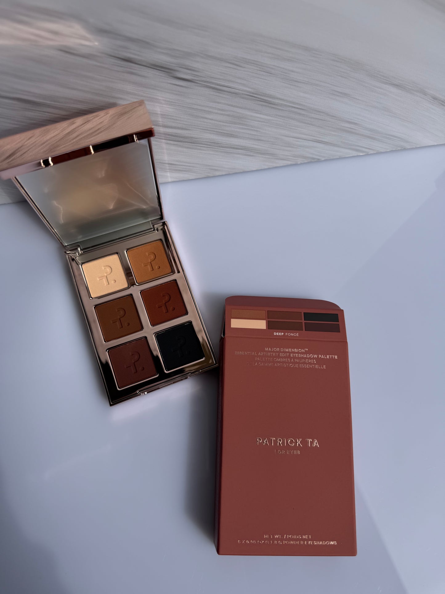 PATRICK TA Major Dimension Essential Artistry Edit Eyeshadow Palette- DEEP FONCE