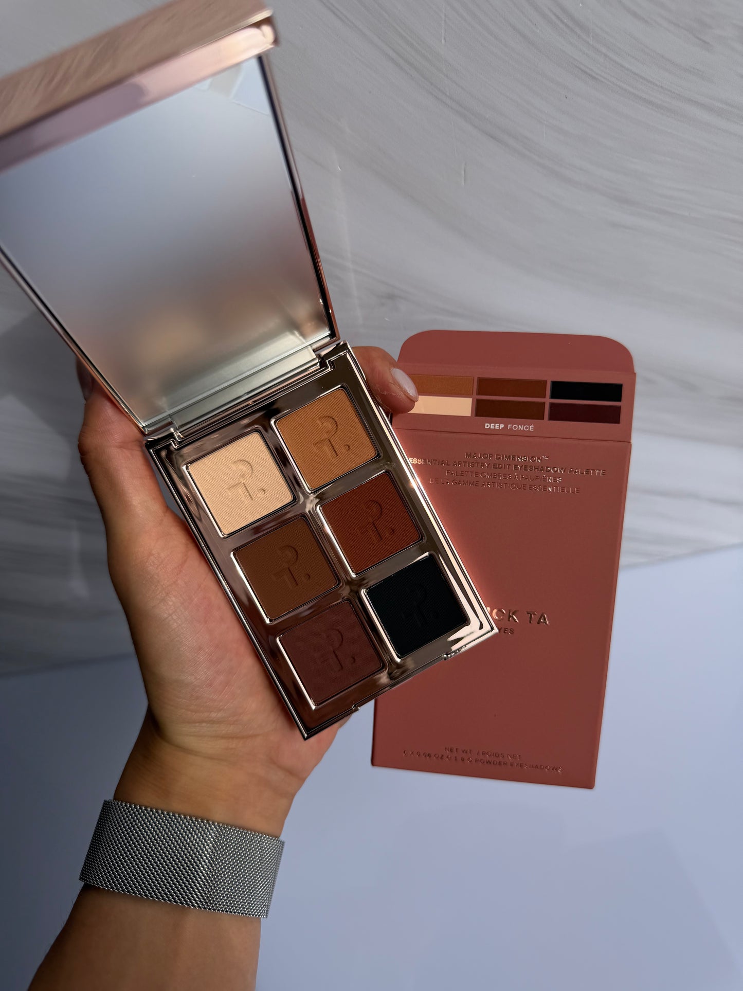 PATRICK TA Major Dimension Essential Artistry Edit Eyeshadow Palette- DEEP FONCE
