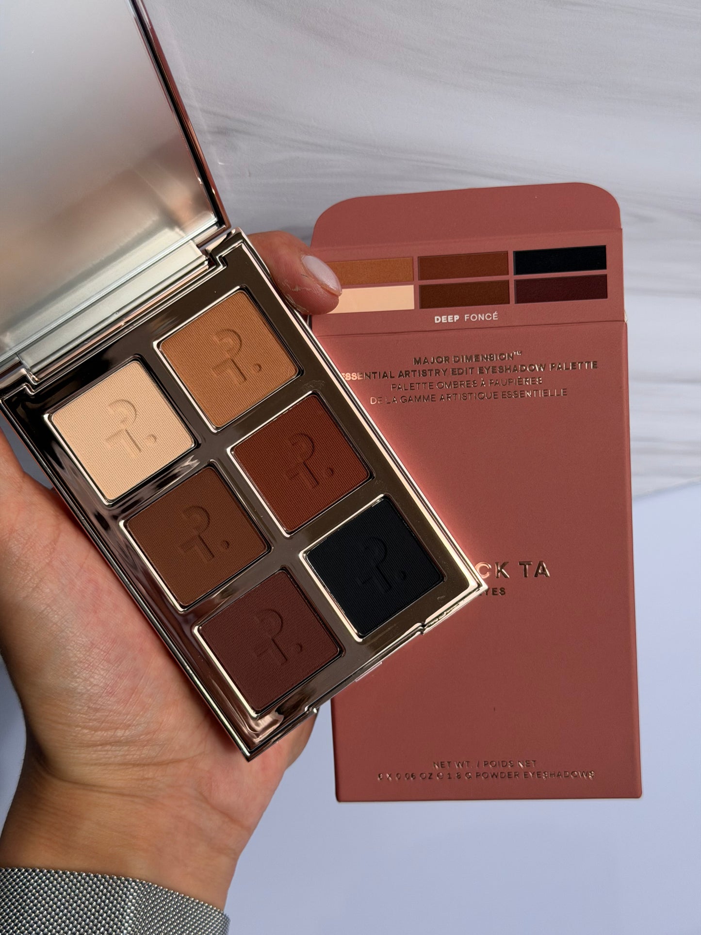 PATRICK TA Major Dimension Essential Artistry Edit Eyeshadow Palette- DEEP FONCE
