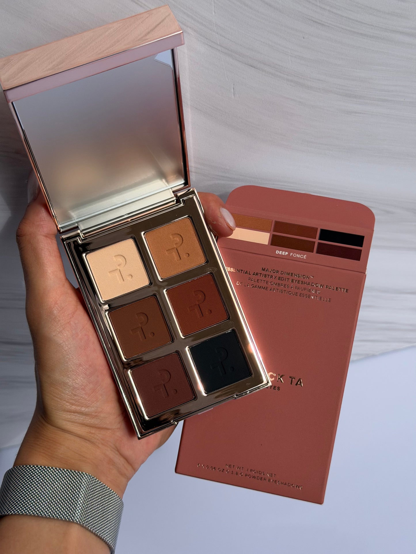 PATRICK TA Major Dimension Essential Artistry Edit Eyeshadow Palette- DEEP FONCE