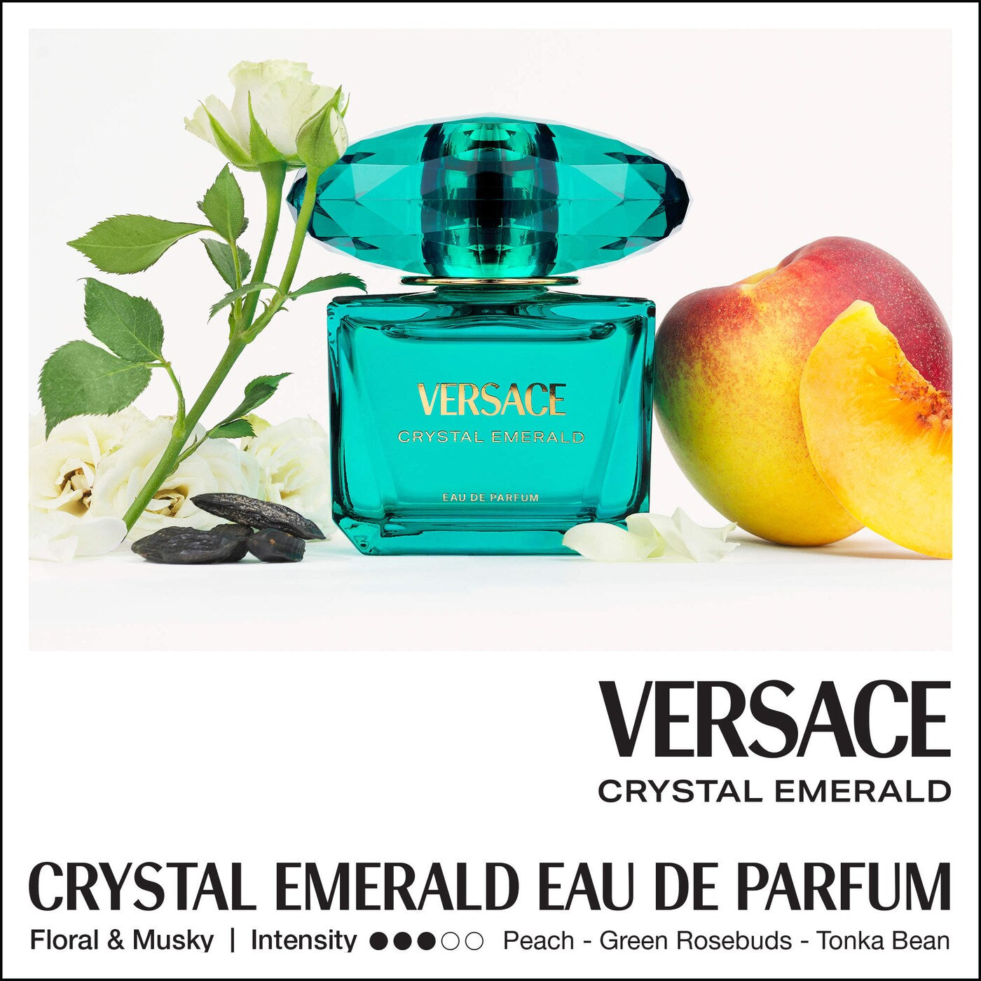 Versace- Mini Crystal Emerald Eau de Parfum 5ml (sin caja)