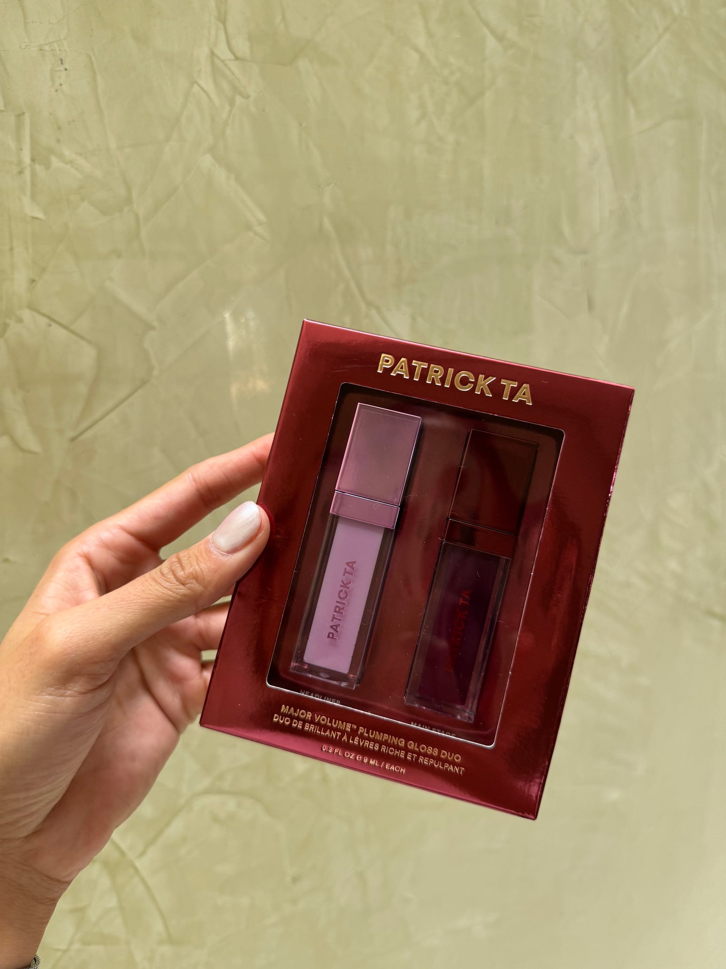 Major Volume Plumping Gloss Duo Tonos- Headliner & Main Stage Patrick Ta