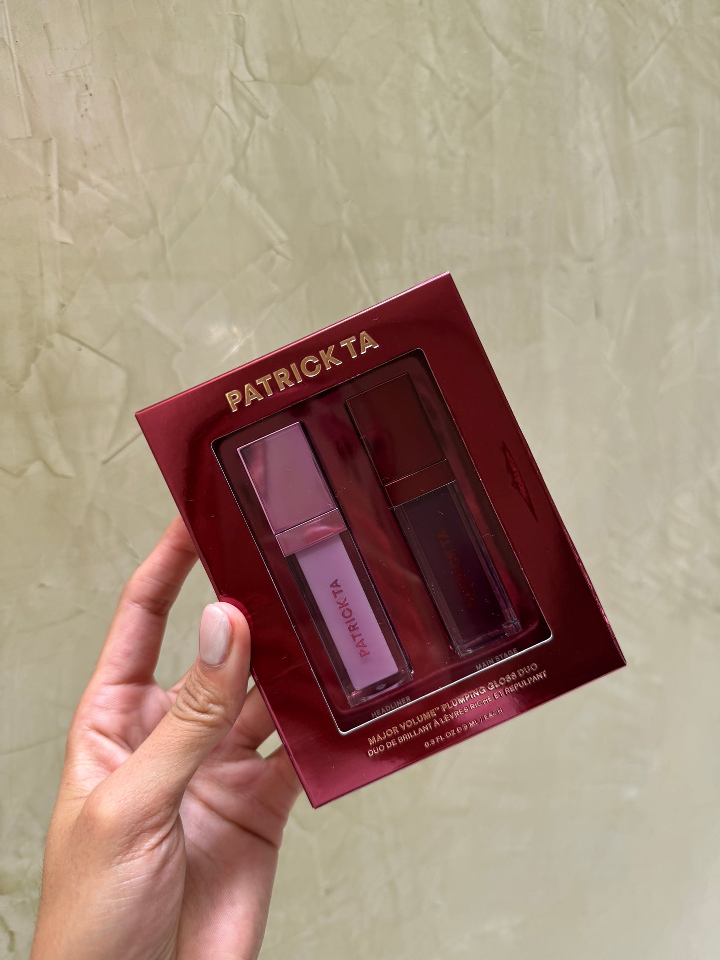 Major Volume Plumping Gloss Duo Tonos- Headliner & Main Stage Patrick Ta