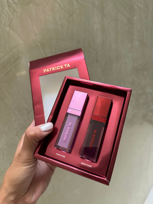 Major Volume Plumping Gloss Duo Tonos- Headliner & Main Stage Patrick Ta