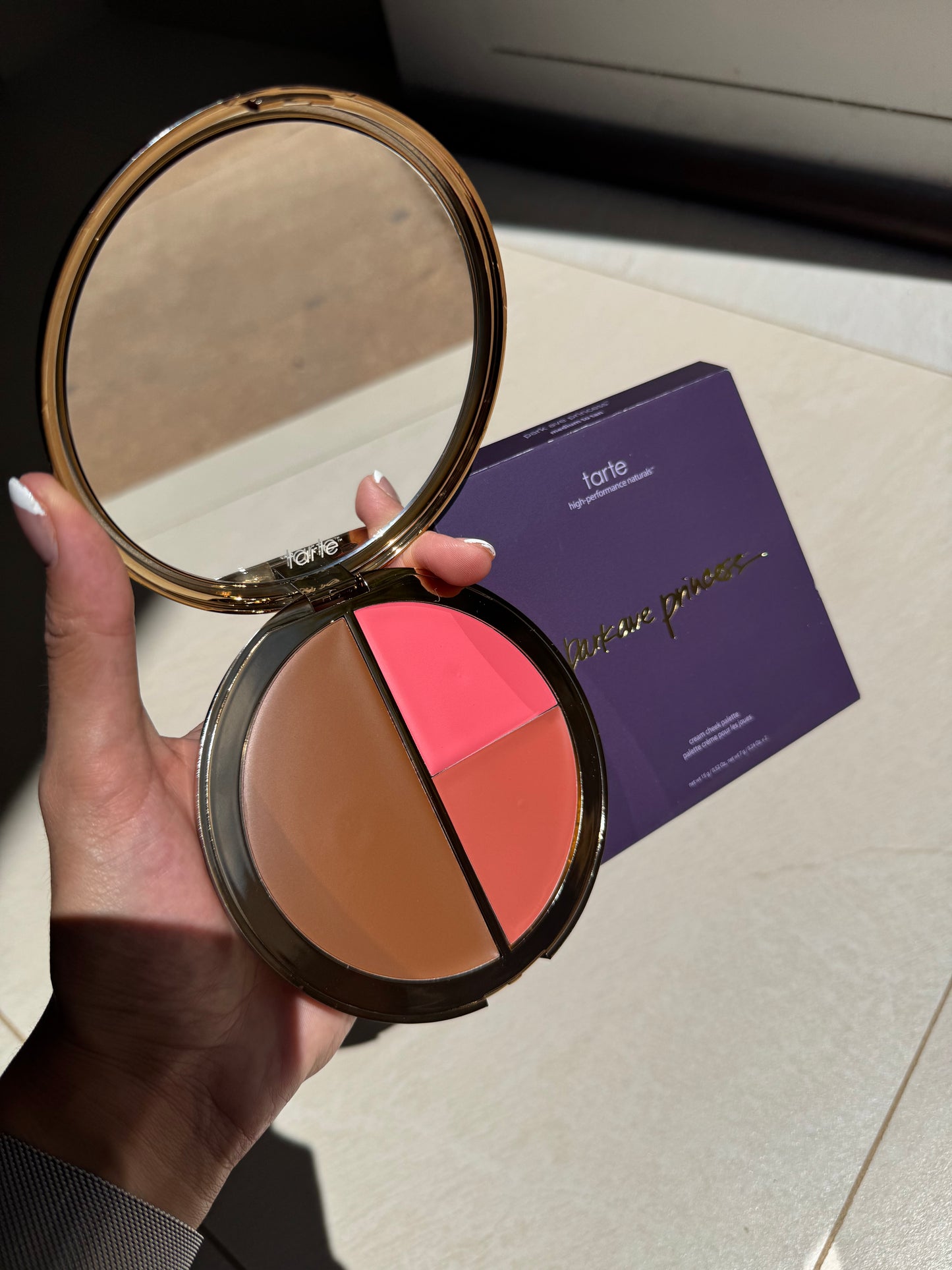 Park ave princess™ cream cheek palette Tarte Medium to Tan