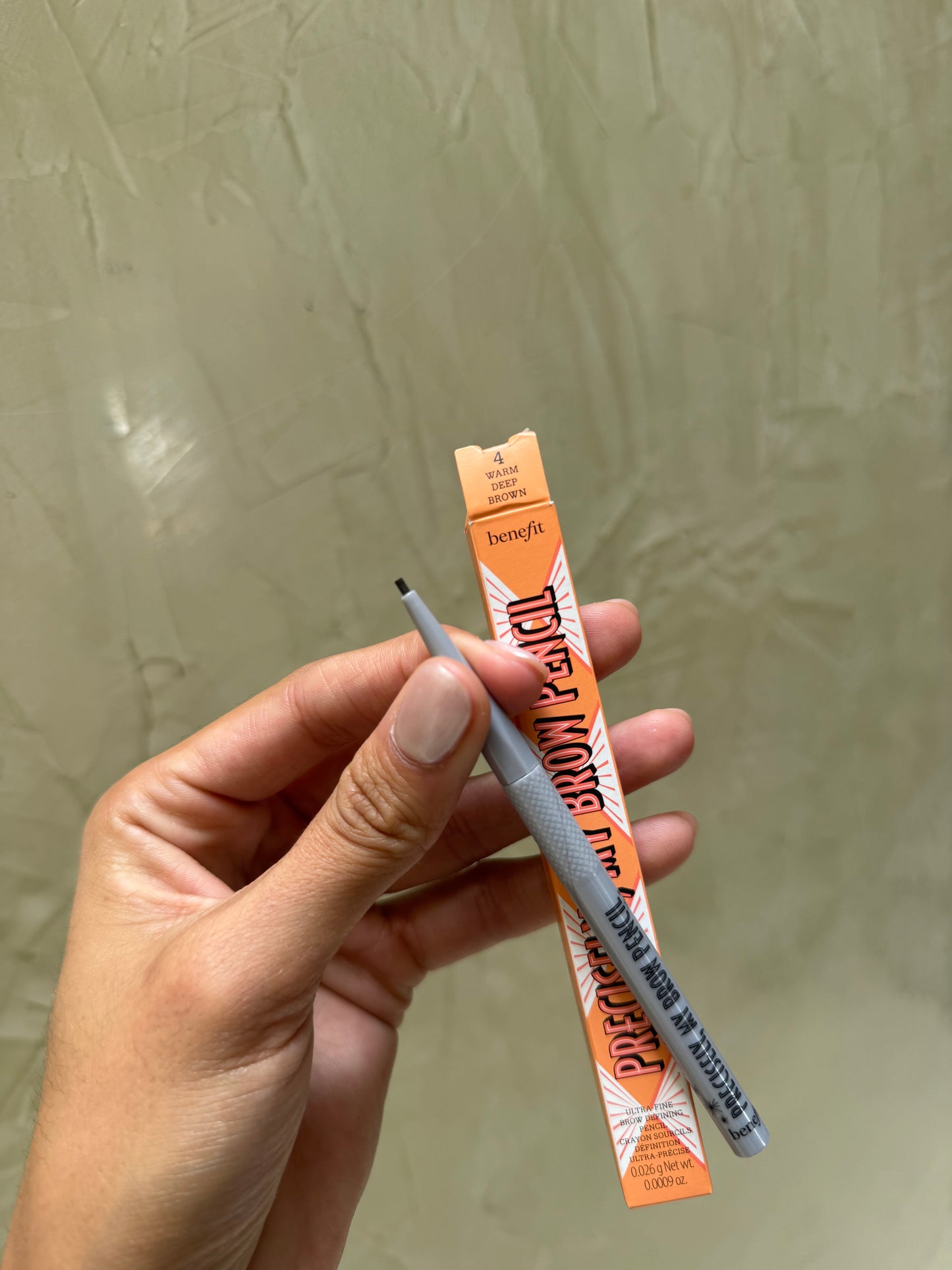 MINI Benefit Cosmetics Precisely, My Brow Pencil Waterproof Eyebrow Definer Tono- 4