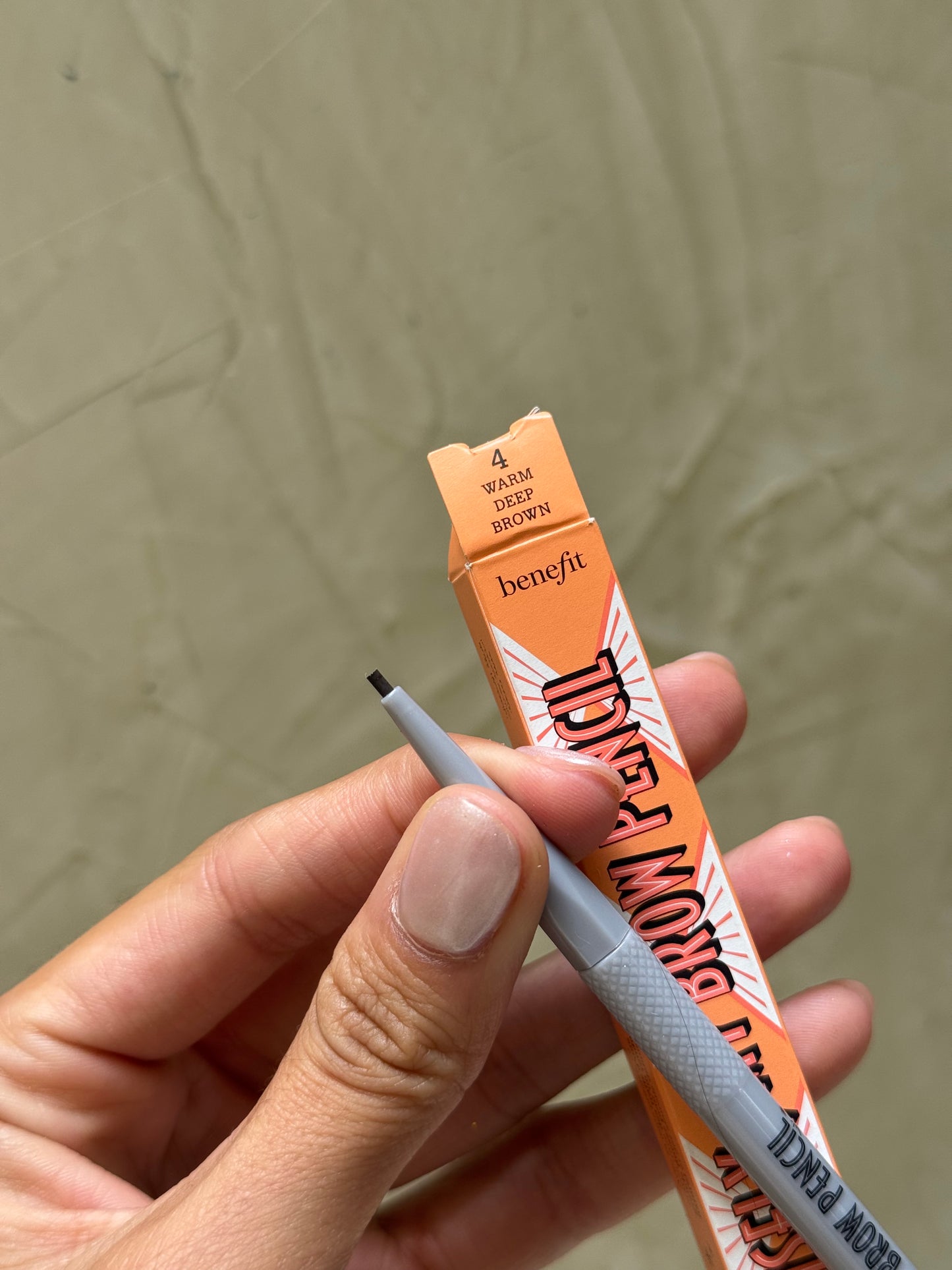 MINI Benefit Cosmetics Precisely, My Brow Pencil Waterproof Eyebrow Definer Tono- 4