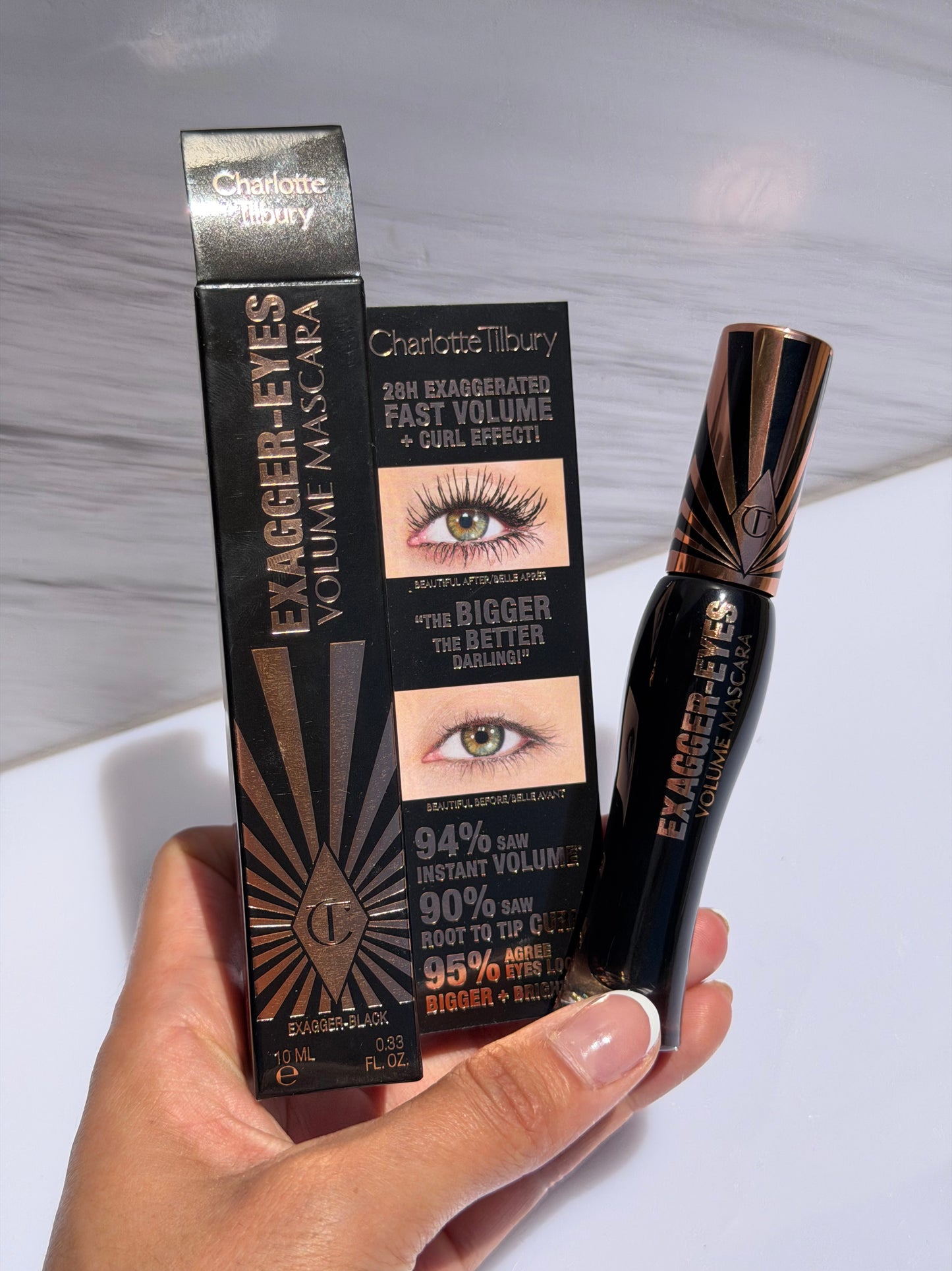 Charlotte Tilbury-Exagger-eyes Volumizing and Curling Mascara