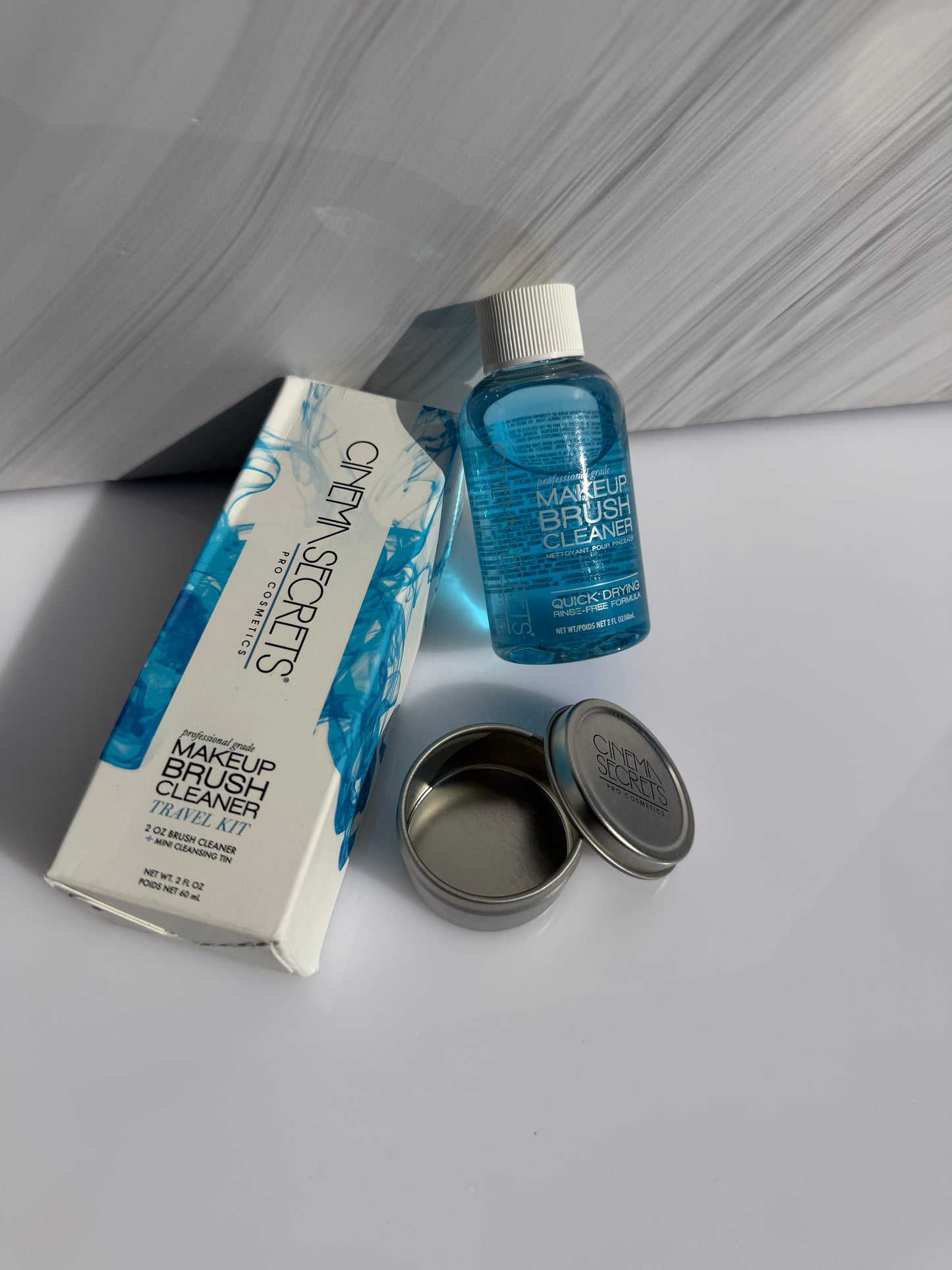 Cinem Secrets Makeup Brush Cleaner Travel Kit 60ml