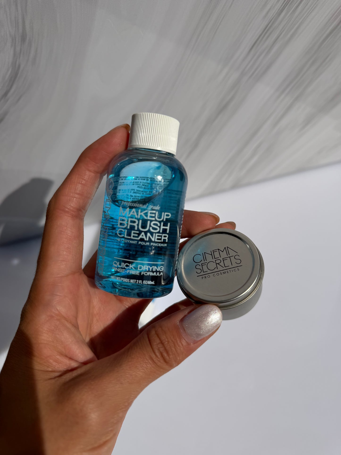 Cinem Secrets Makeup Brush Cleaner Travel Kit 60ml